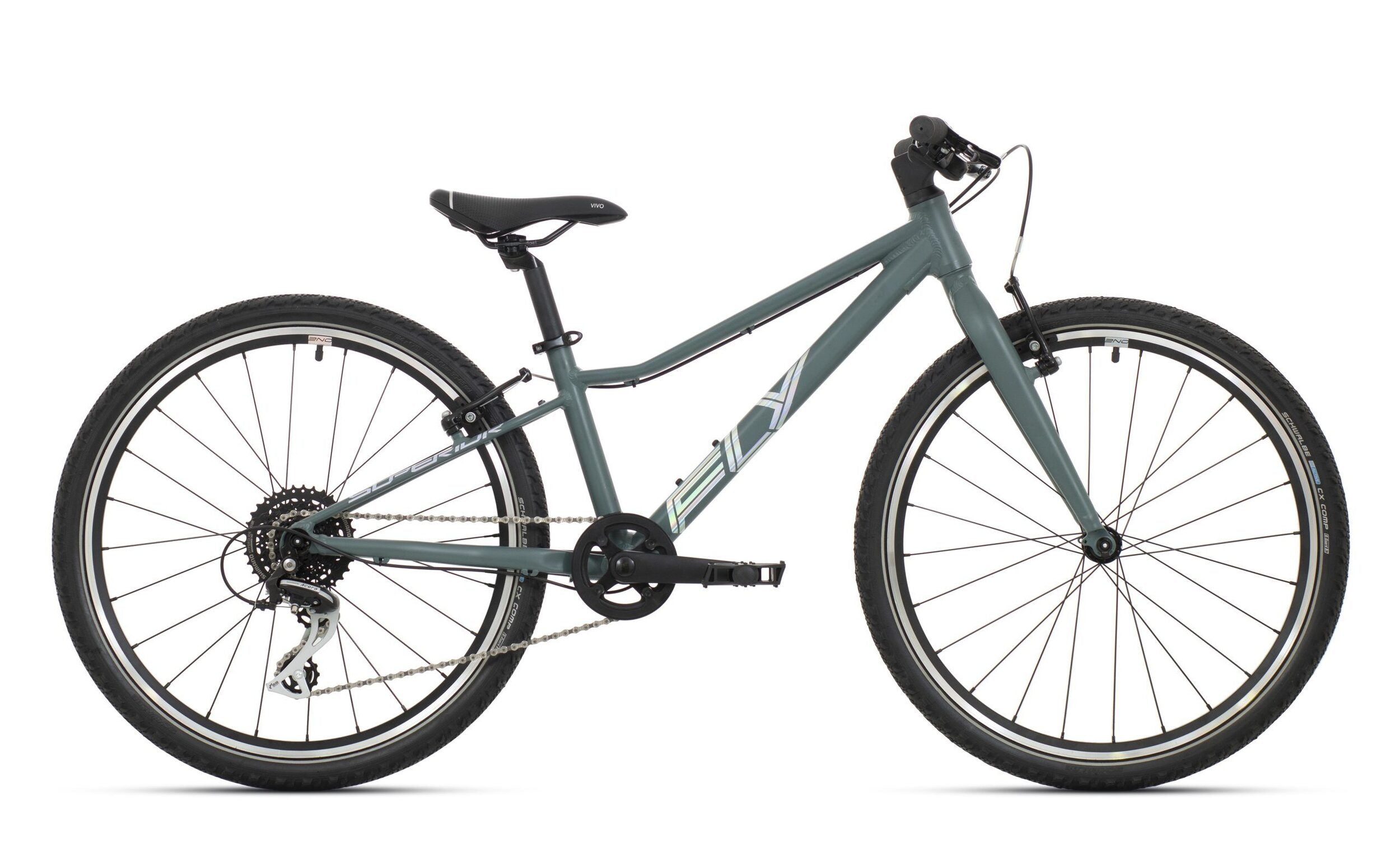 bicicleta superior fly 24 vb matte trooper green hologram chrome 1 scaled