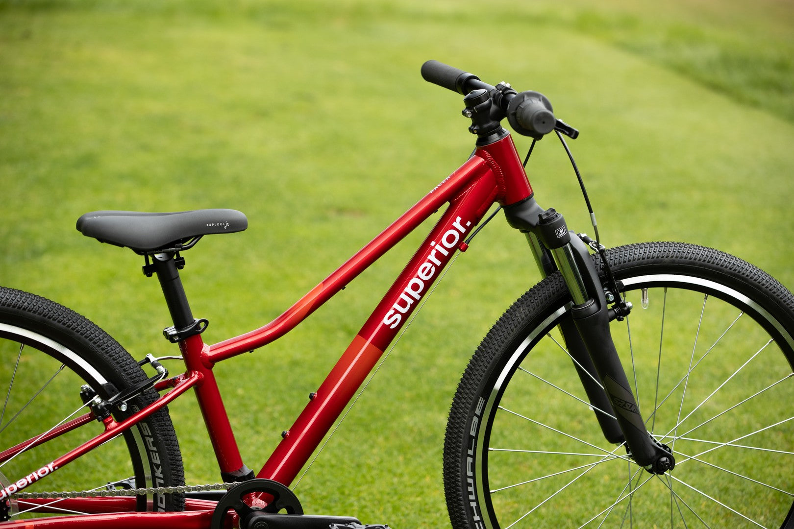 Bicicleta Superior RACER 27 27.5 Gloss Racing Red 15.5 - (S)