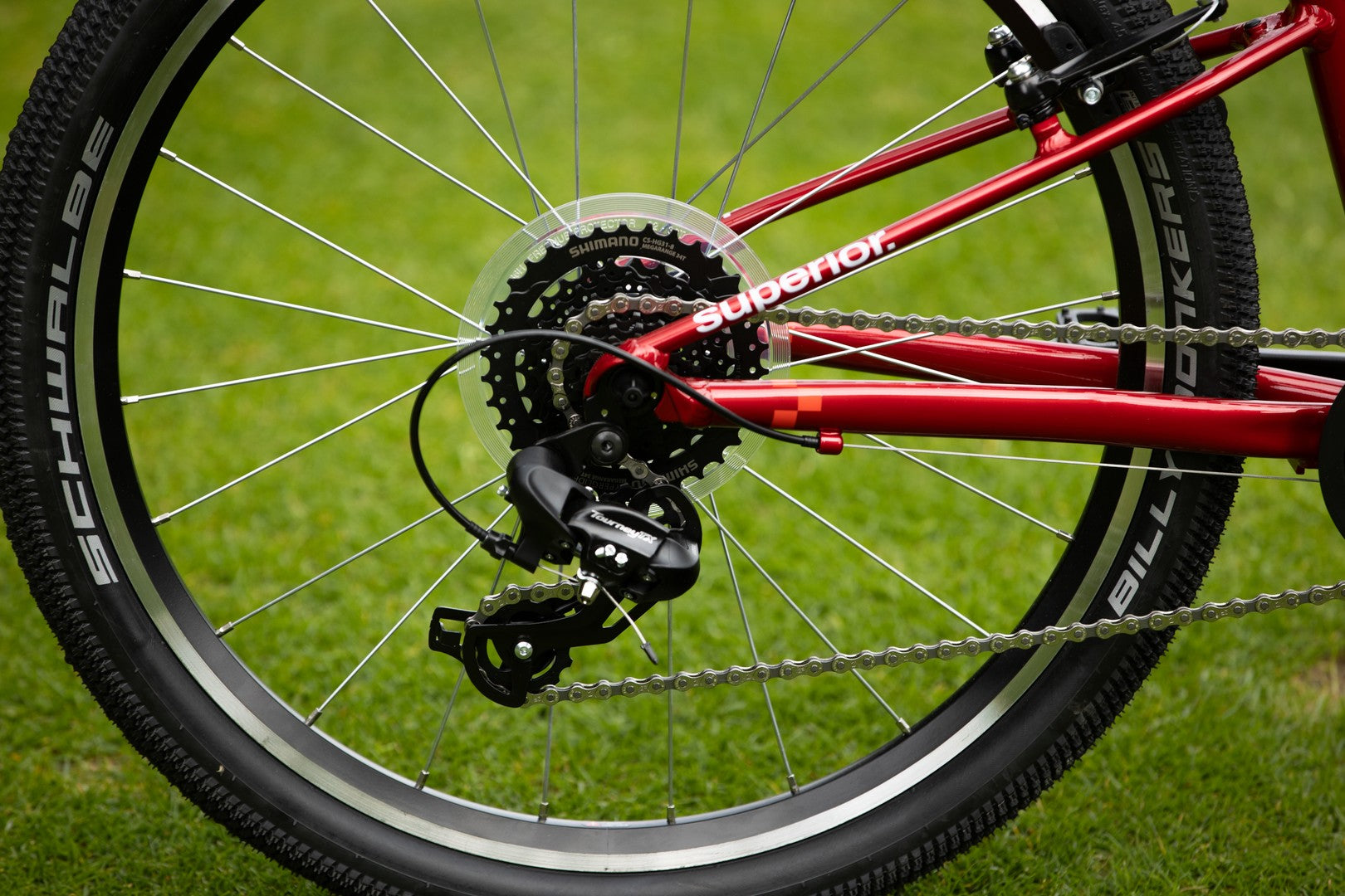 Bicicleta Superior RACER 27 27.5 Gloss Racing Red 15.5 - (S)