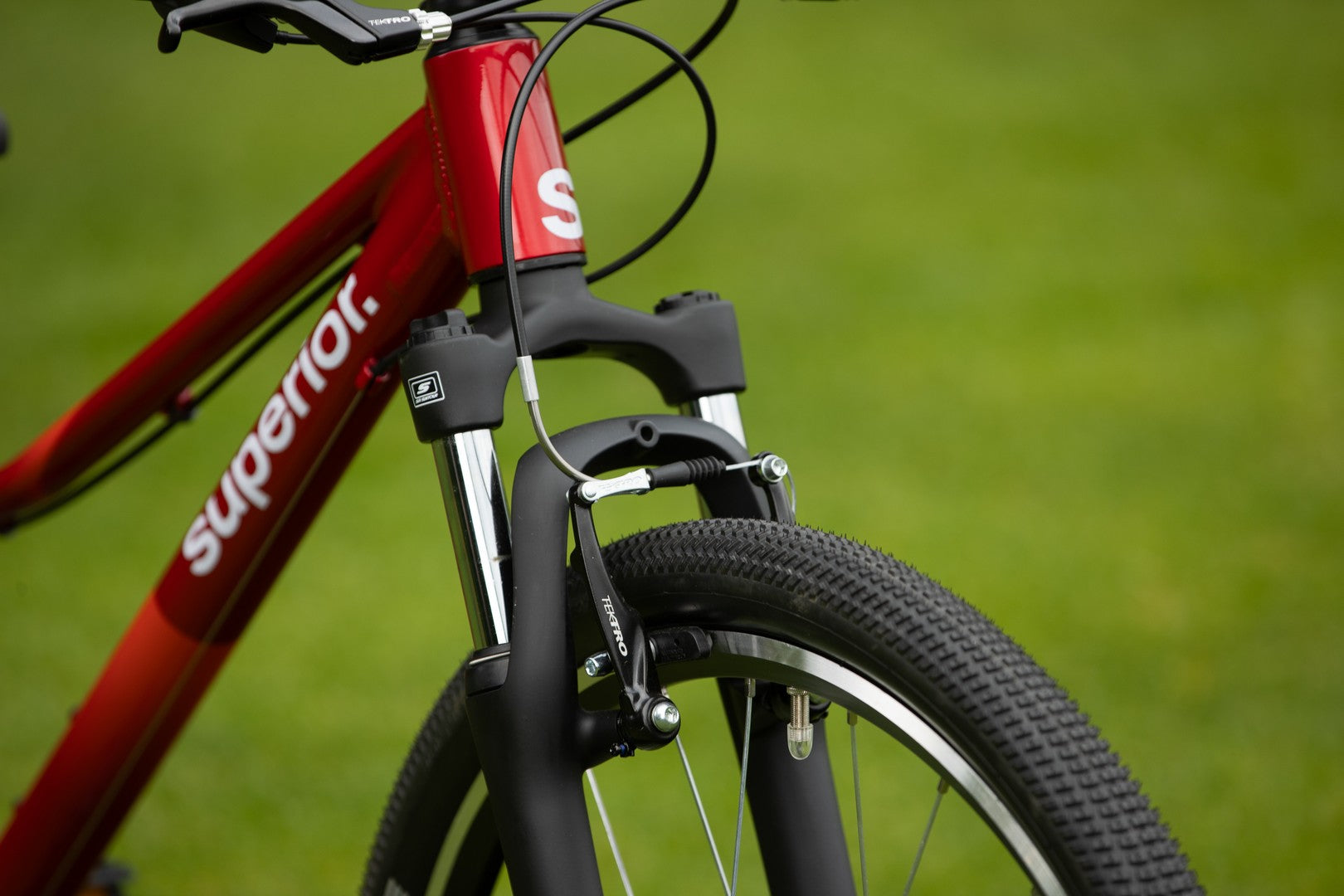Bicicleta Superior RACER 27 27.5 Gloss Racing Red 15.5 - (S)