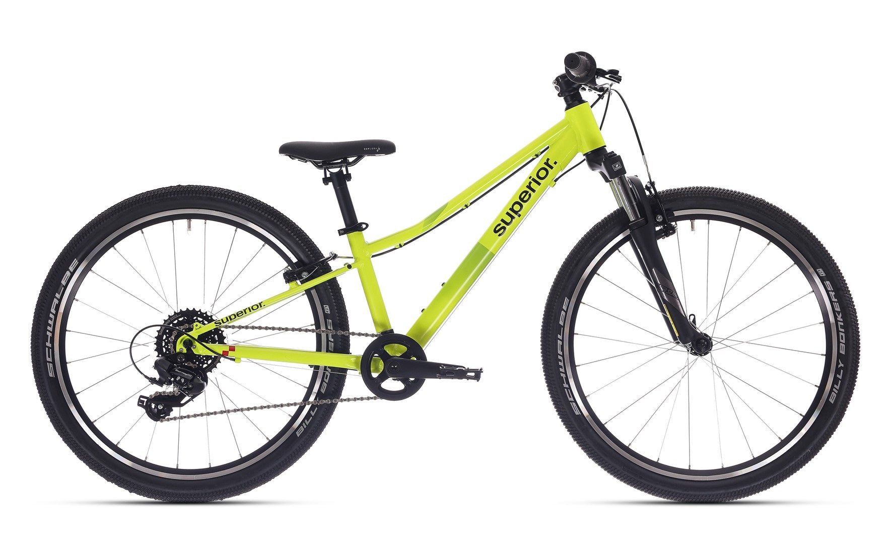 Bicicleta Superior RACER 27 27.5 Matte Radioactive Yellow 13 - (XS)