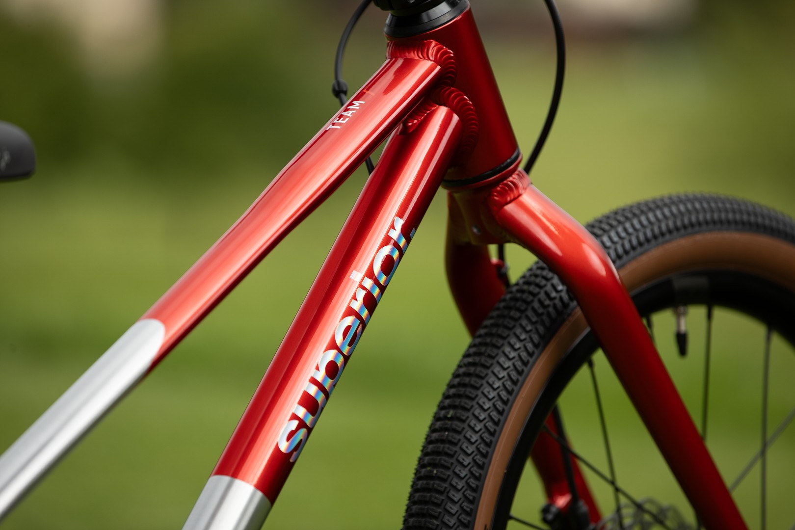 Bicicleta Superior TEAM 20 20 Gloss Brushed Alu/Red