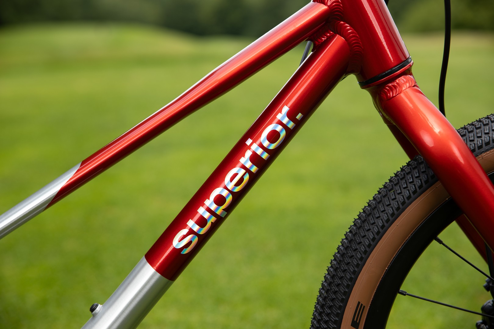 Bicicleta Superior TEAM 20 20 Gloss Brushed Alu/Red