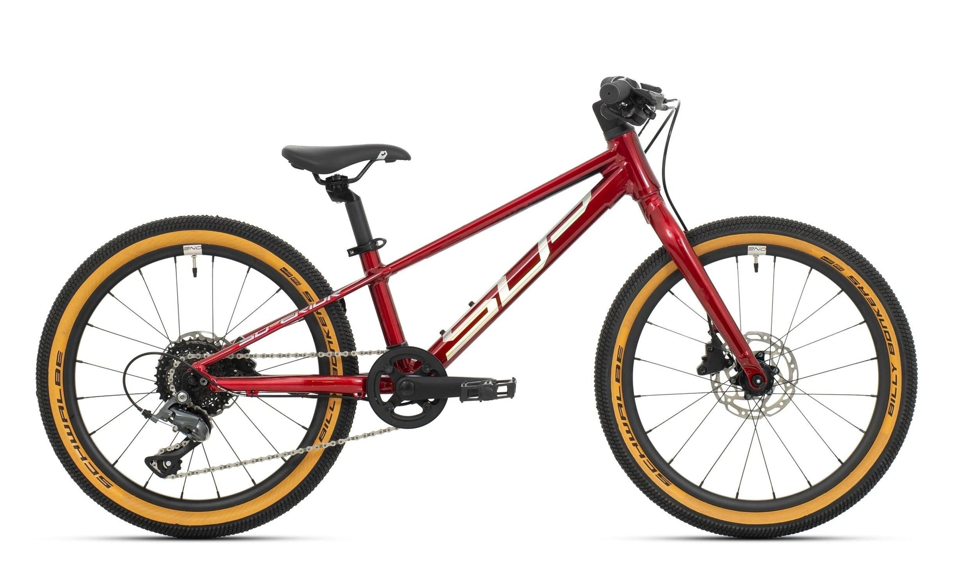 bicicleta superior team 20 gloss dark red hologram chrome