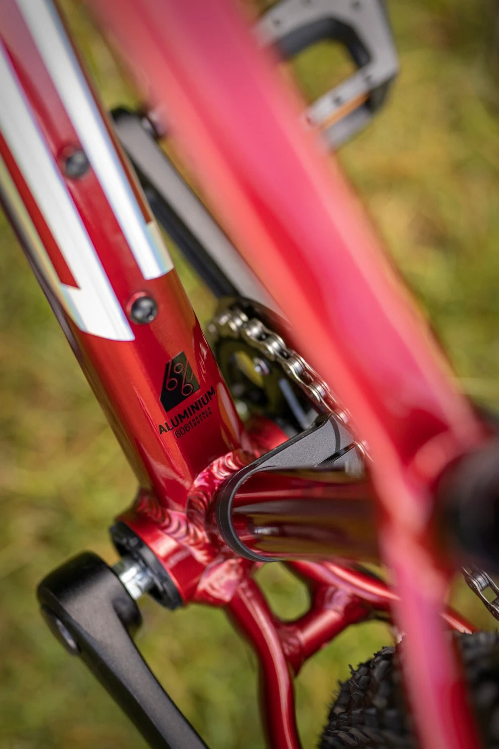 Bicicleta Superior Team 24 Gloss Dark Red/Hologram Chrome