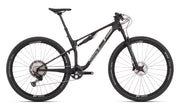 bicicleta superior team xf 29 elite 29 matte carbon chrome team red 175 m