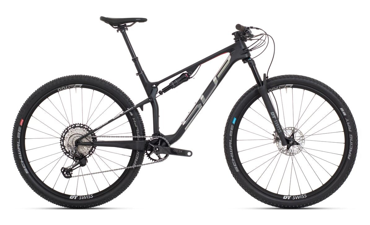bicicleta superior team xf 29 issue 29 matte carbon chrome team red 175 m