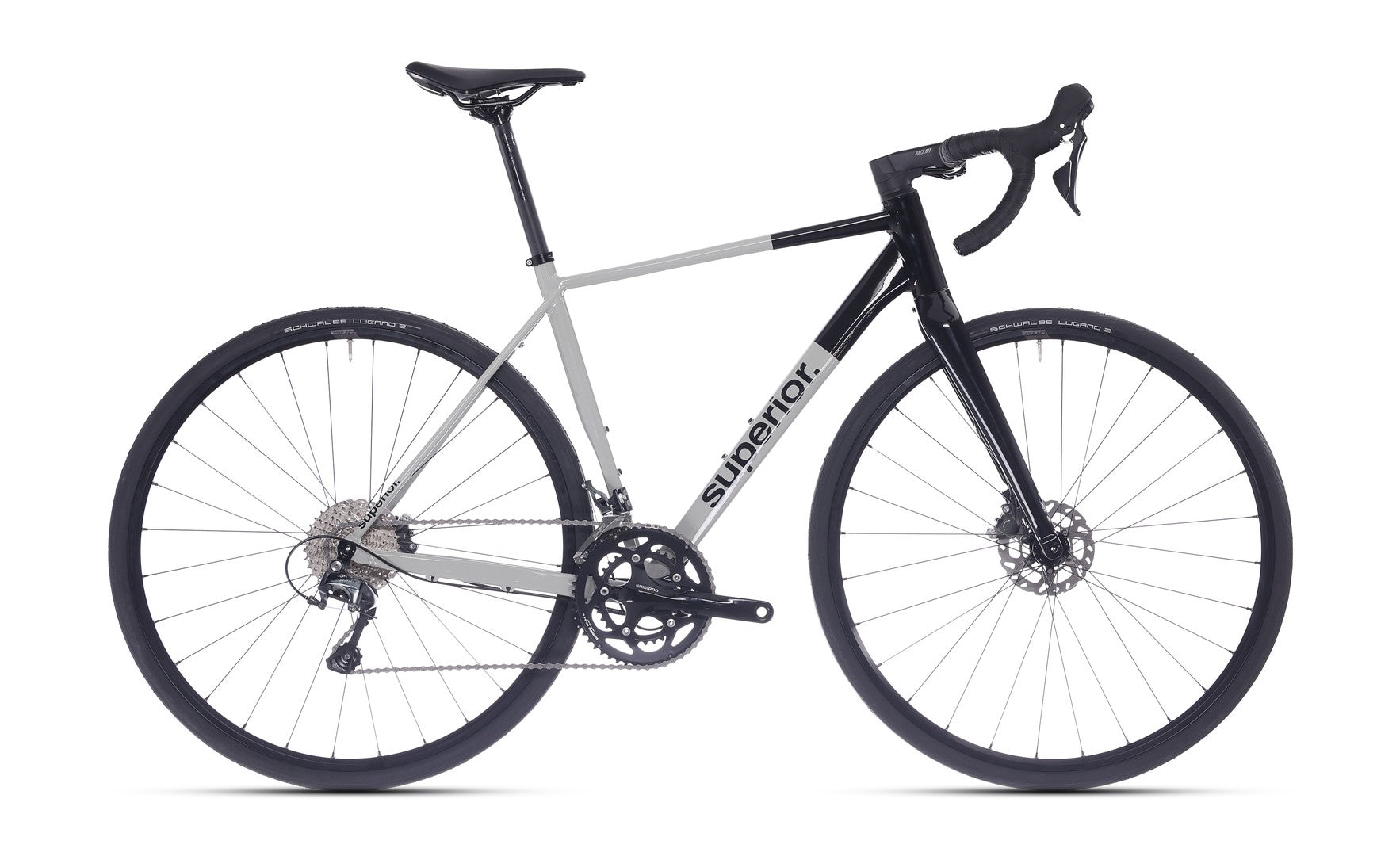 Bicicleta Superior X-ROAD 6.3 GF 28 Gloss Grey/Black 56cm - (L)