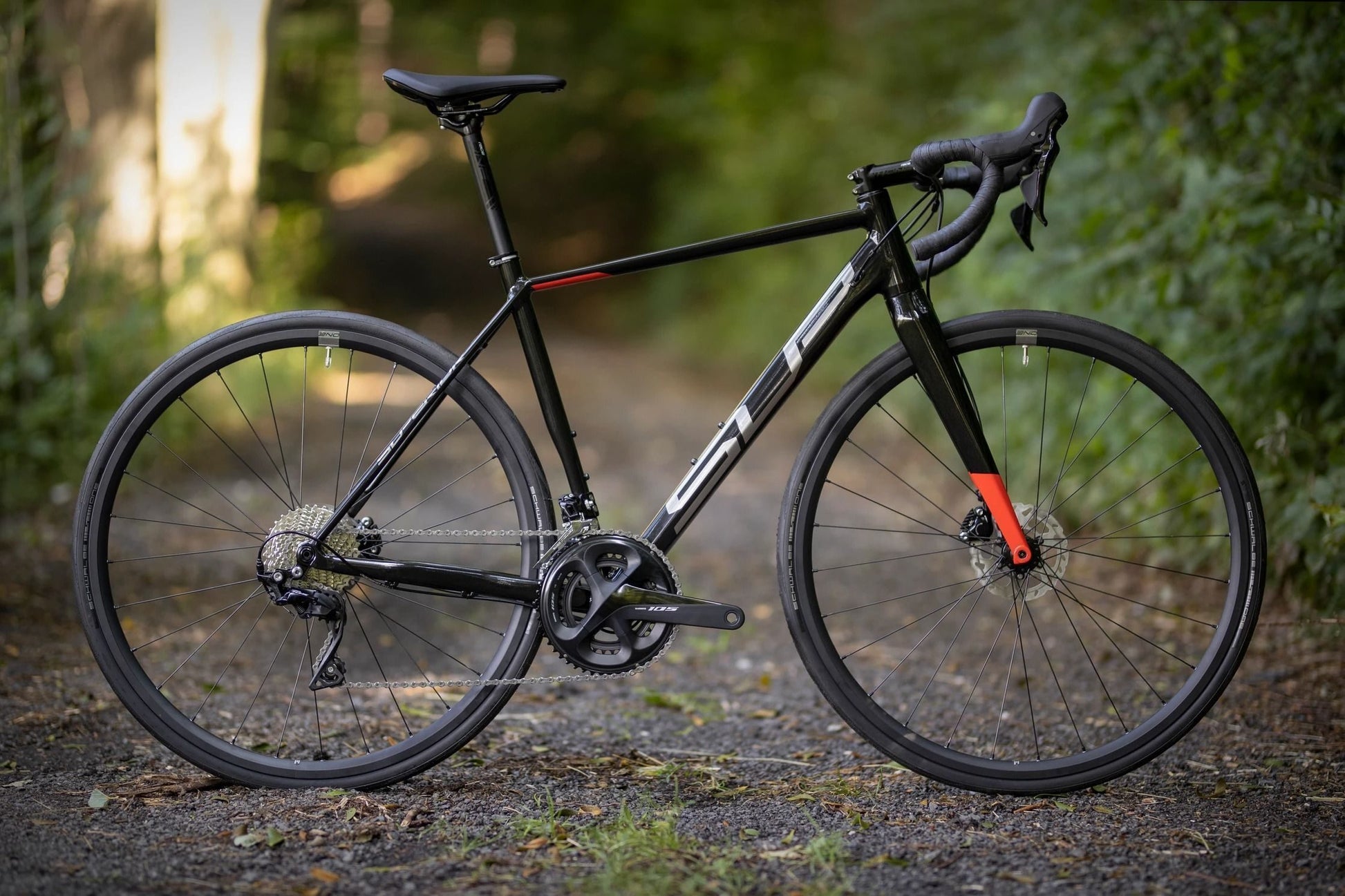 bicicleta superior x road issue black metallic chrome silver team red 56cm l 5
