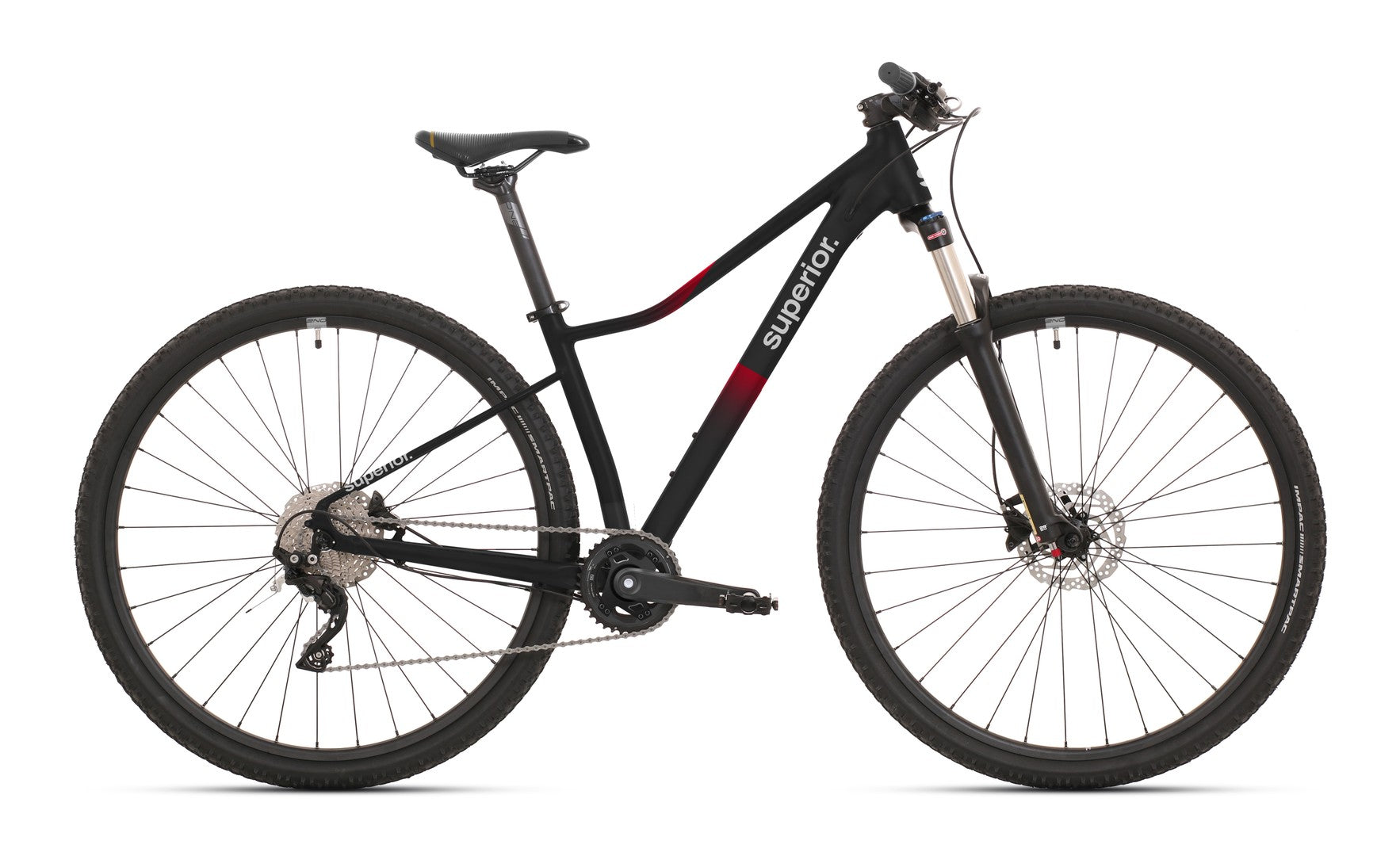 Bicicleta Superior XC 6.1 MS 29 Matte Black/Bordeaux 16 - (S)