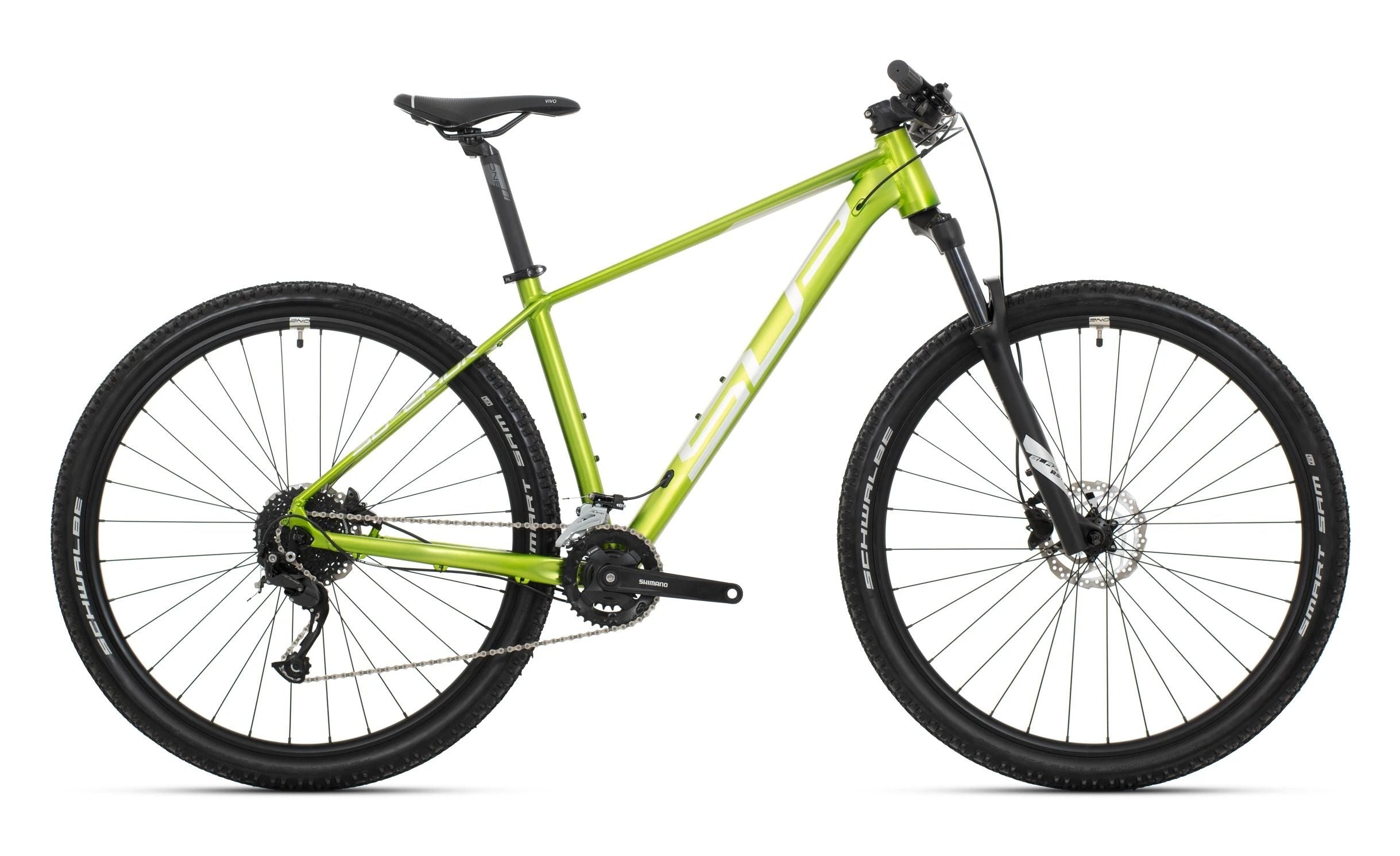 bicicleta superior xc 859 29 matte lime metallic chrome silver 180 m