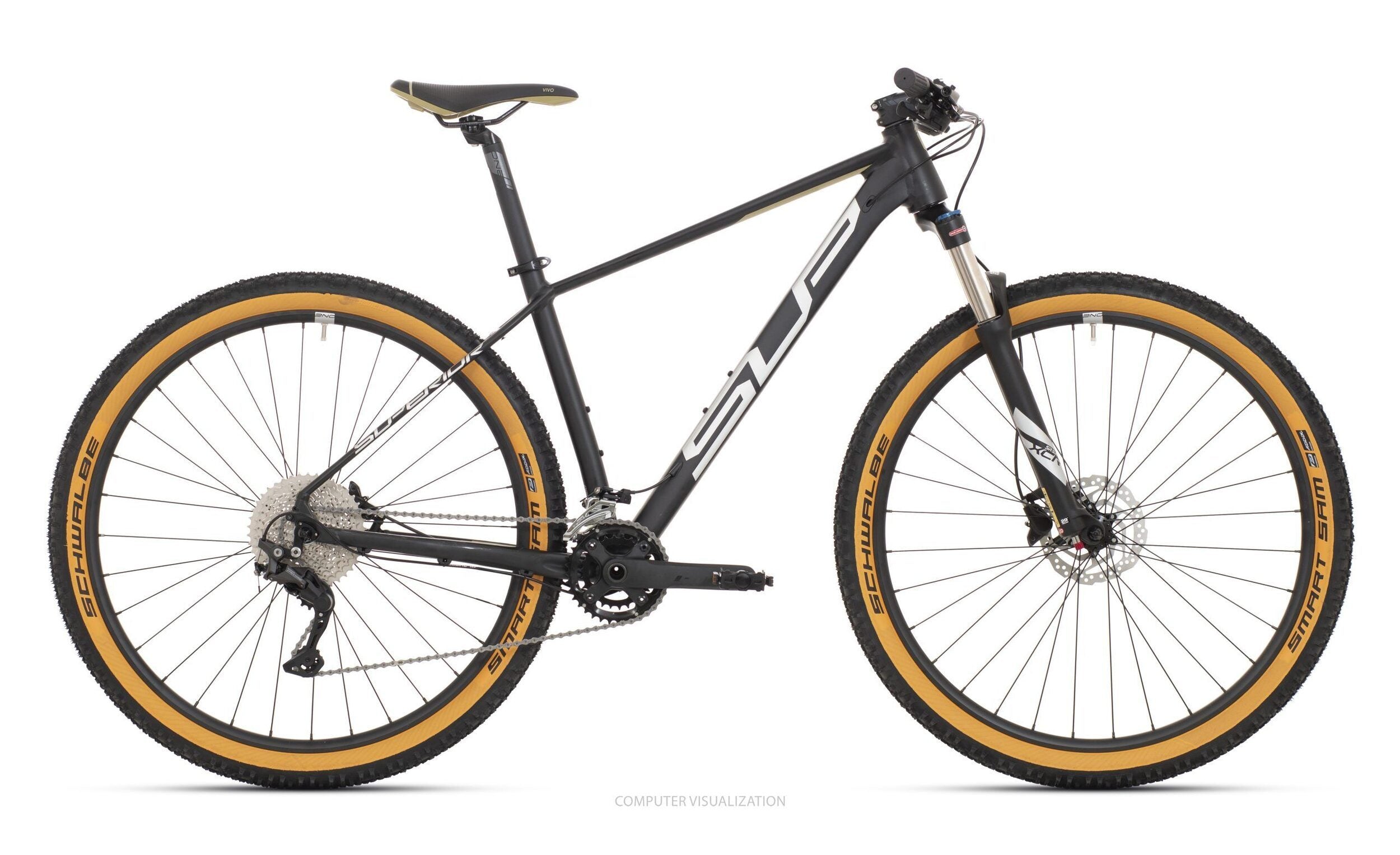 bicicleta superior xc 889 29 matte black silver olive 180 m scaled