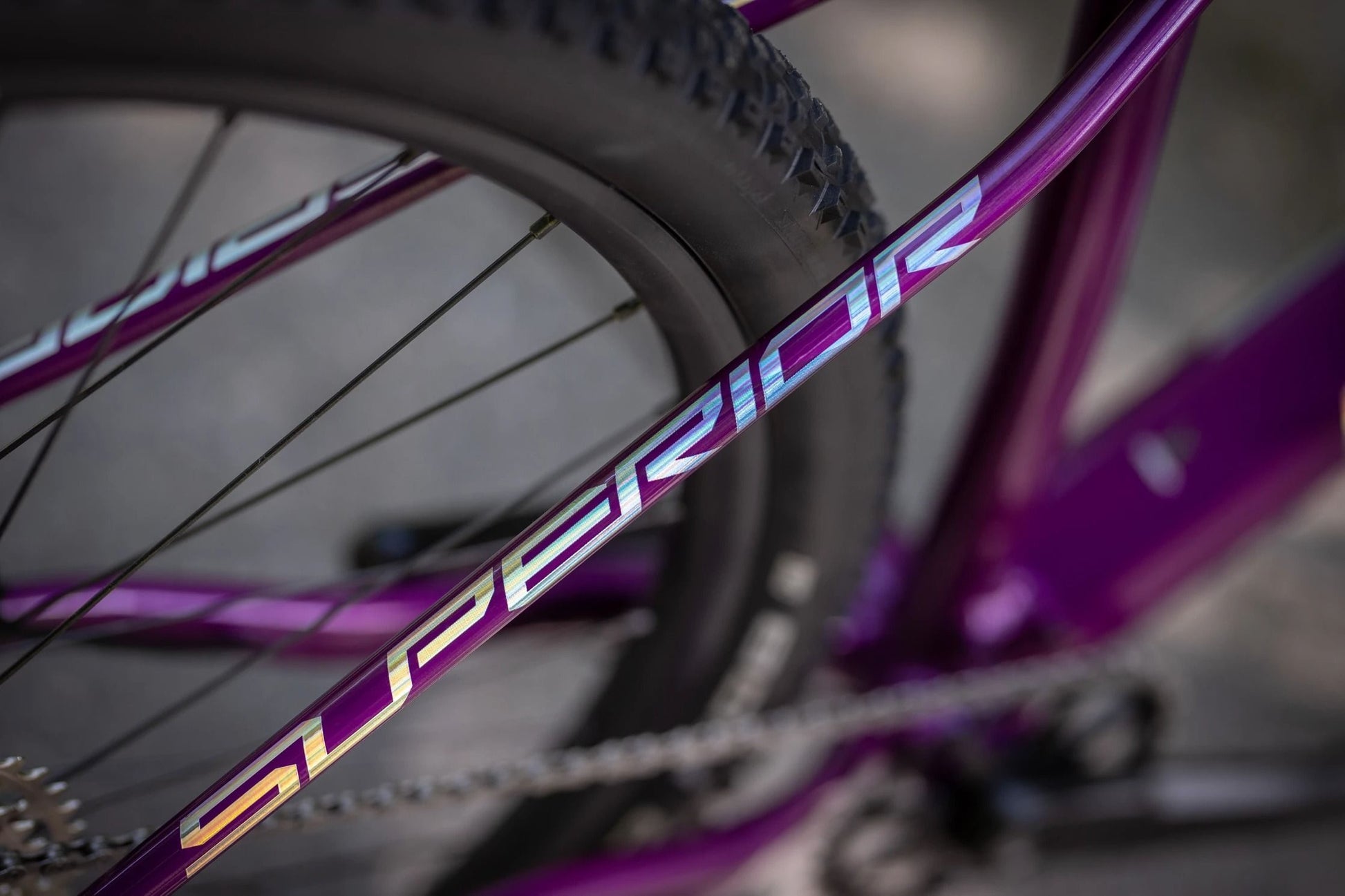 bicicleta superior xp 909 29 gloss violet hologram chrome 175 m 4