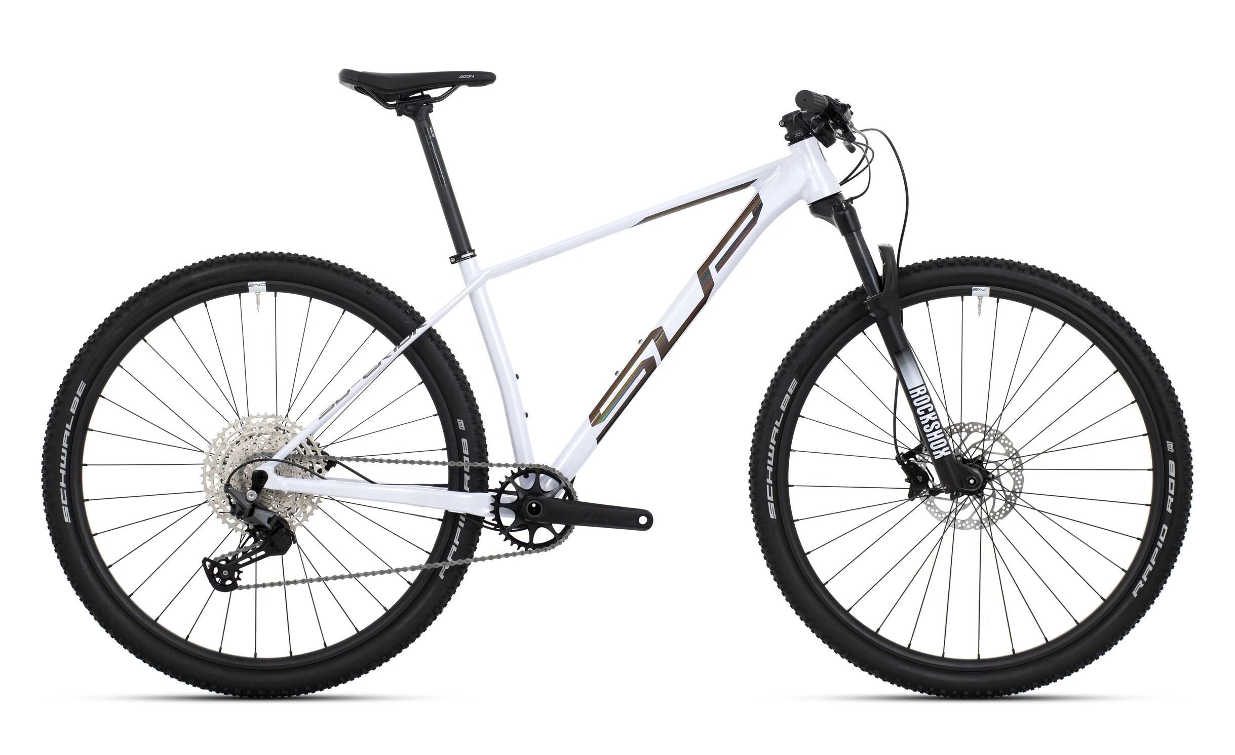 bicicleta superior xp 909 29 gloss white hologram black red 155 s