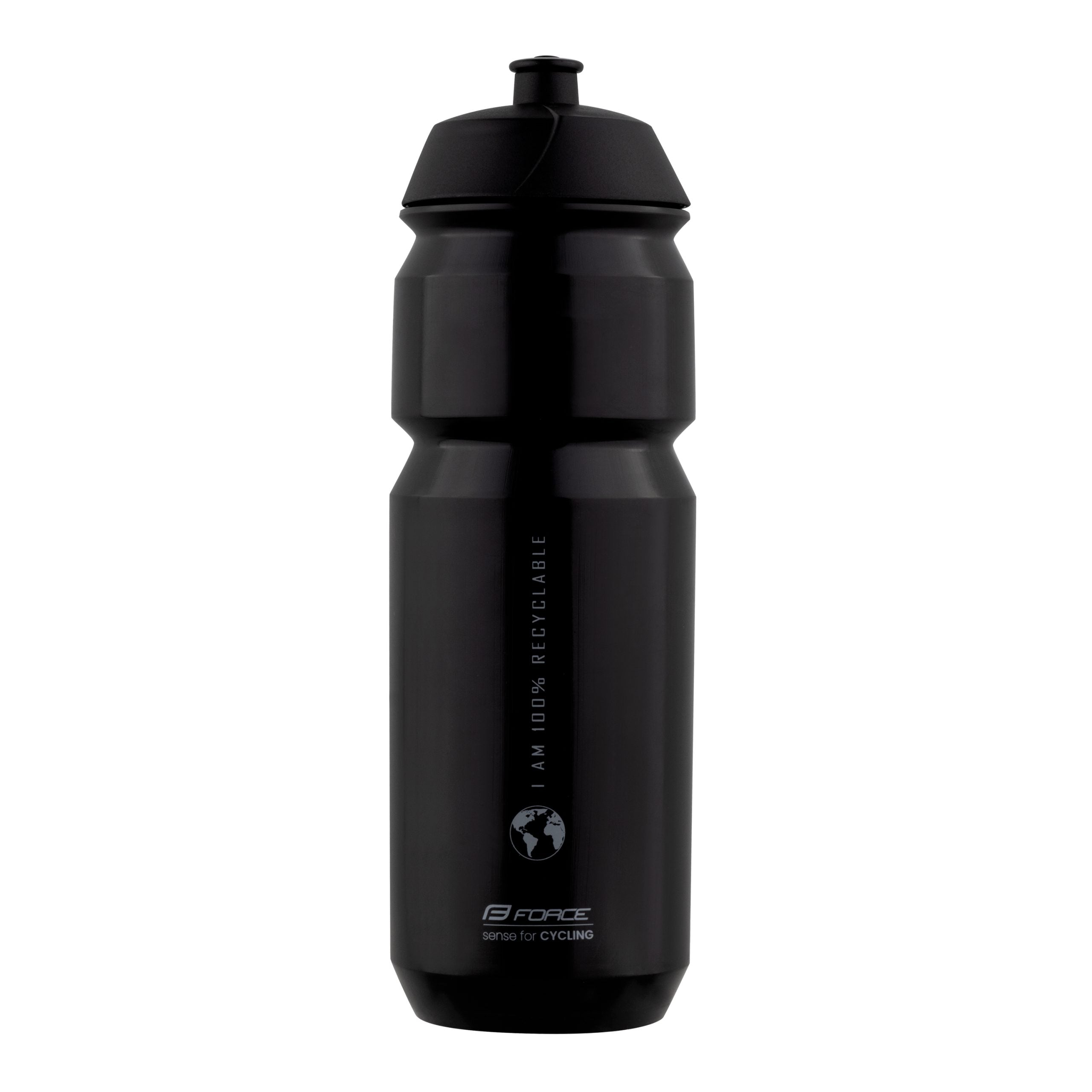 Bidon Force Bio Earth 750ml negru/gri
