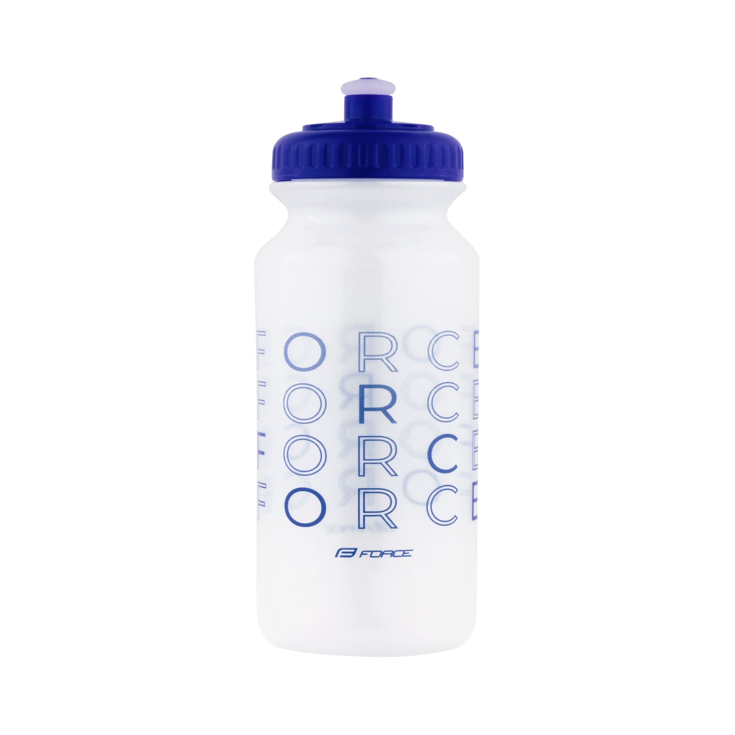 Bidon Force ENJOY 500ml, transparent-albastru