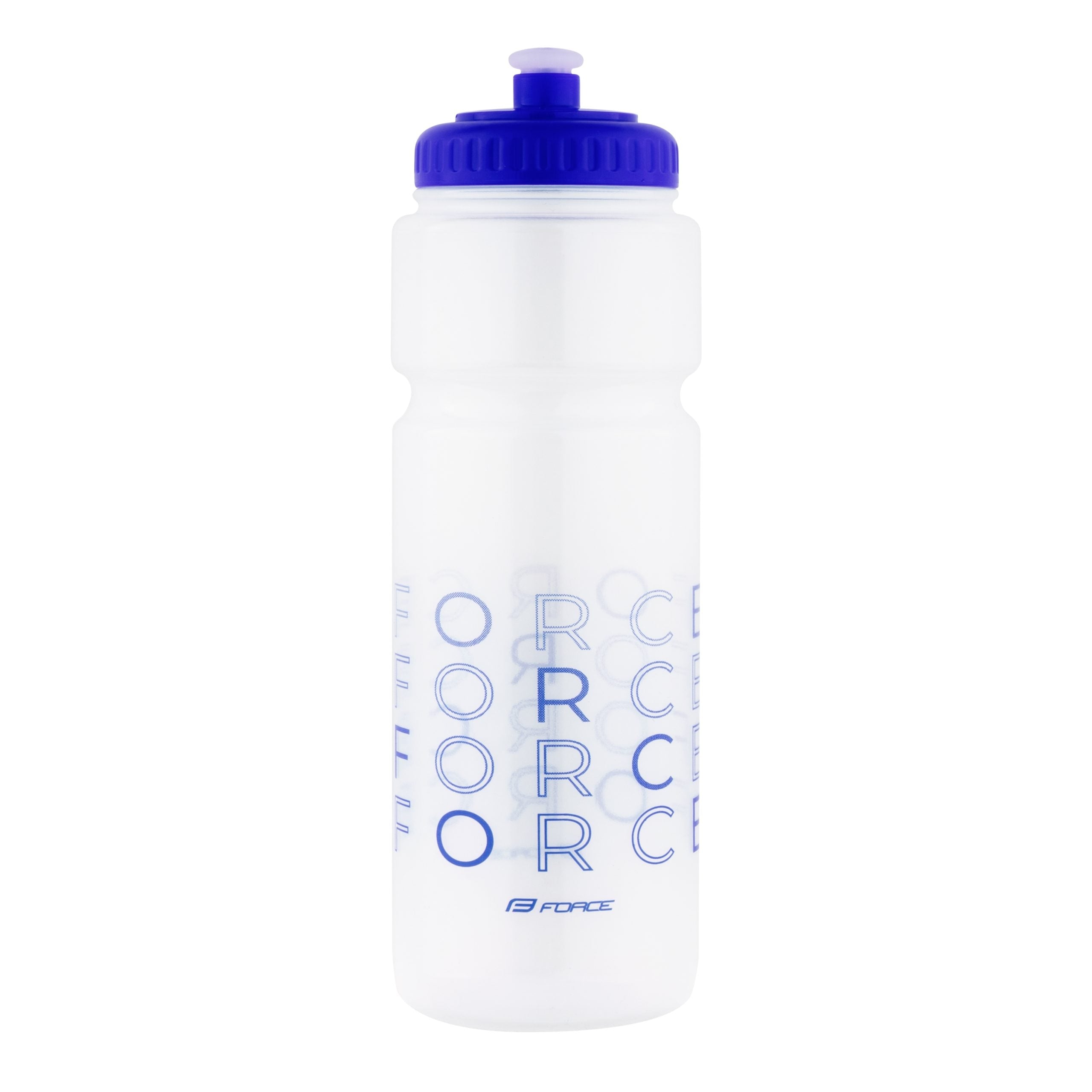 Bidon Force ENJOY 750ml, transparent-albastru