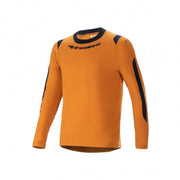 bluza alpinestars a dura dri wool ls jersey dark gold l
