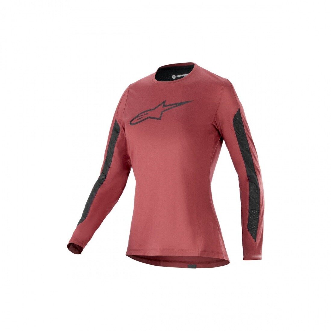 bluza alpinestars stella a dura dri astar ls jersey burgundy m