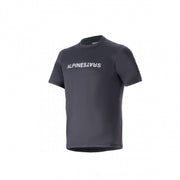bluza alpinestars youth a dura switch ss jersey black l