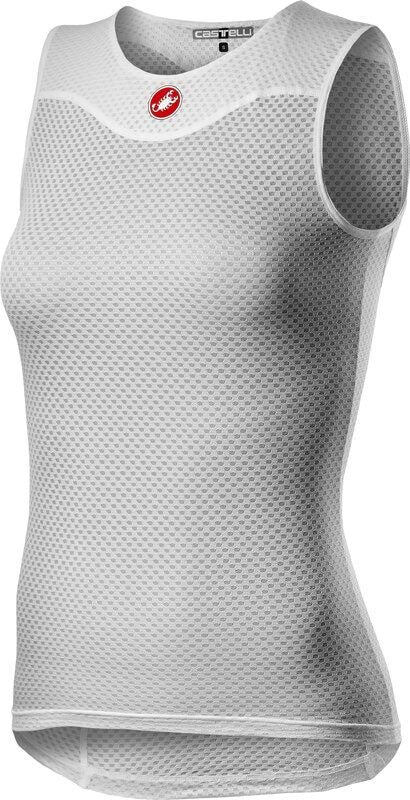 bluza corp fara maneci castelli pro issue 2 w sl de dama alb l