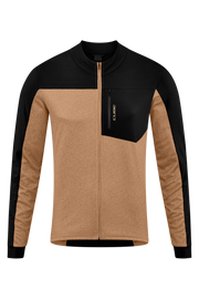 Bluza CUBE ATX Full Zip CMPT L/S Brown/Black