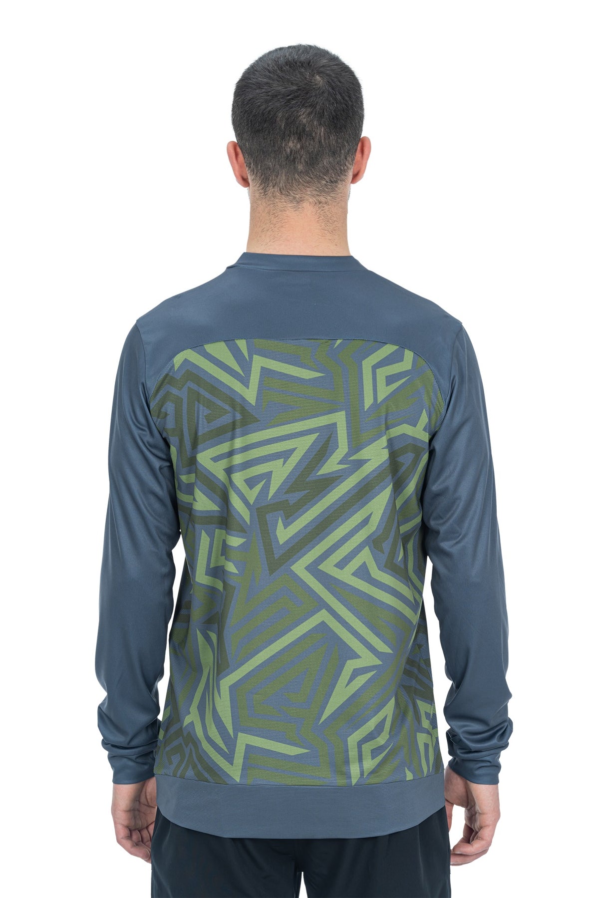 Bluza CUBE ATX Round Neck TM L/S Olive Grey