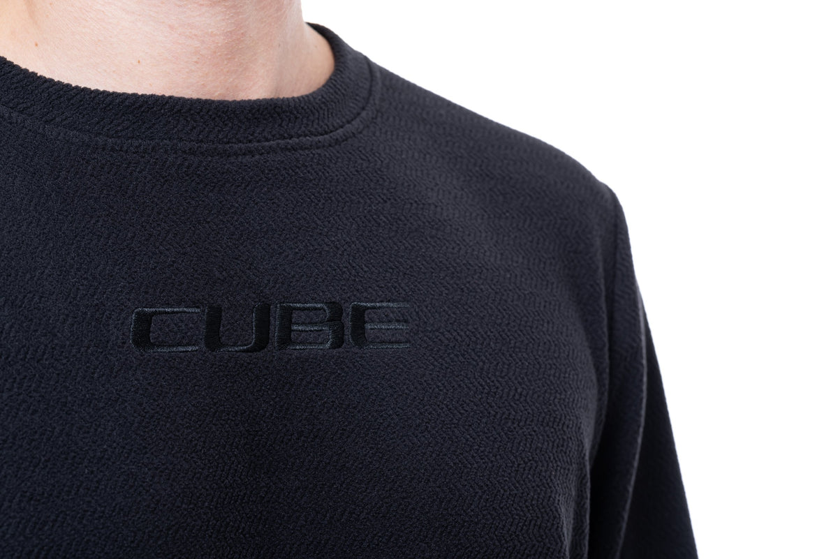 Bluza CUBE MTB Fleece Jersey L/S Black