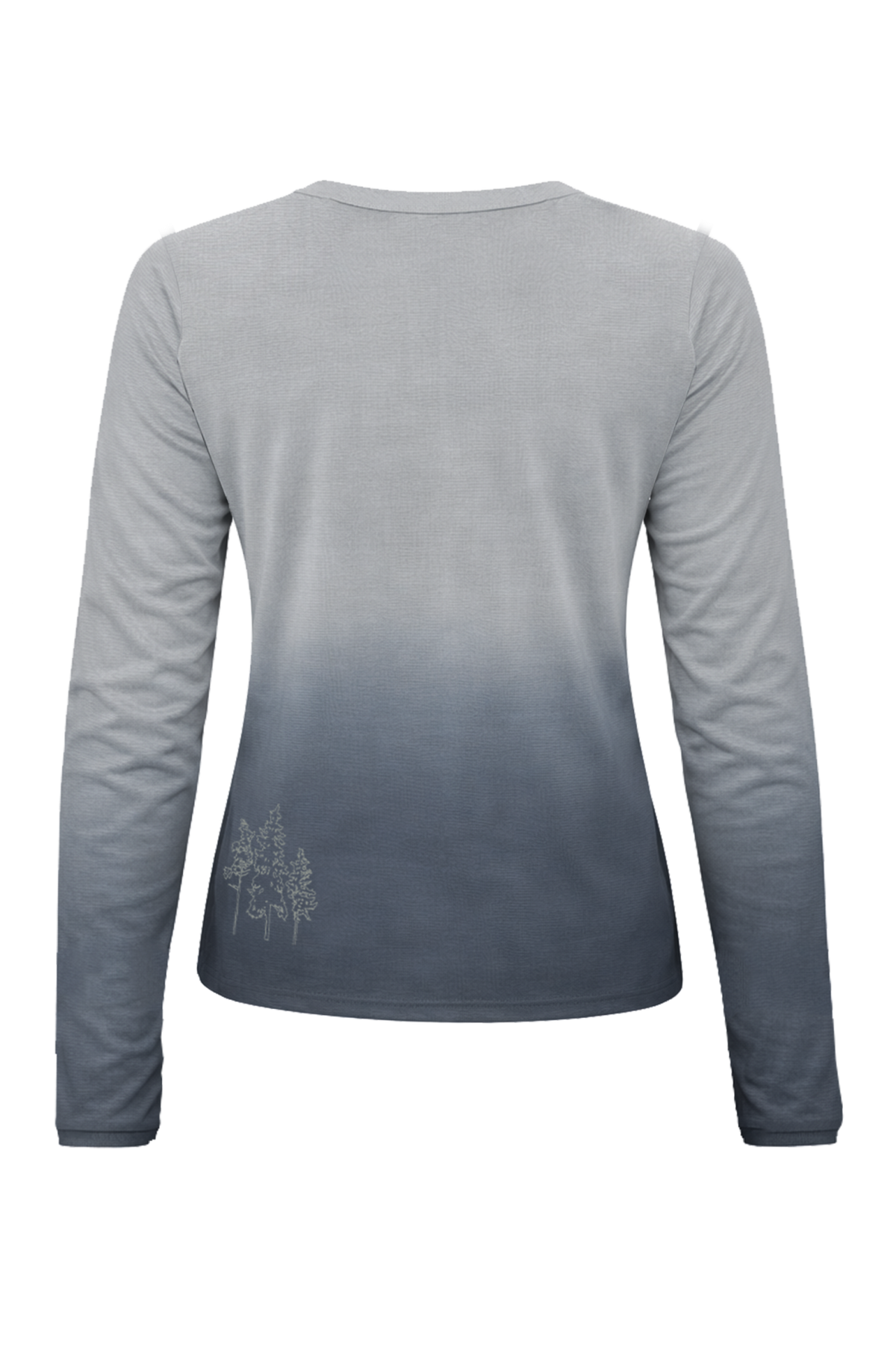 Bluza CUBE MTB WS Round Neck Soft Touch L/S Grey