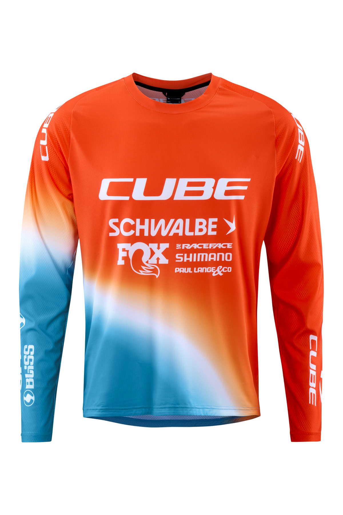Bluza CUBE MTB x Factory Racing L/S Black/White