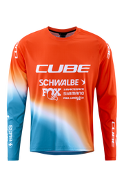 Bluza CUBE MTB x Factory Racing L/S Black/White