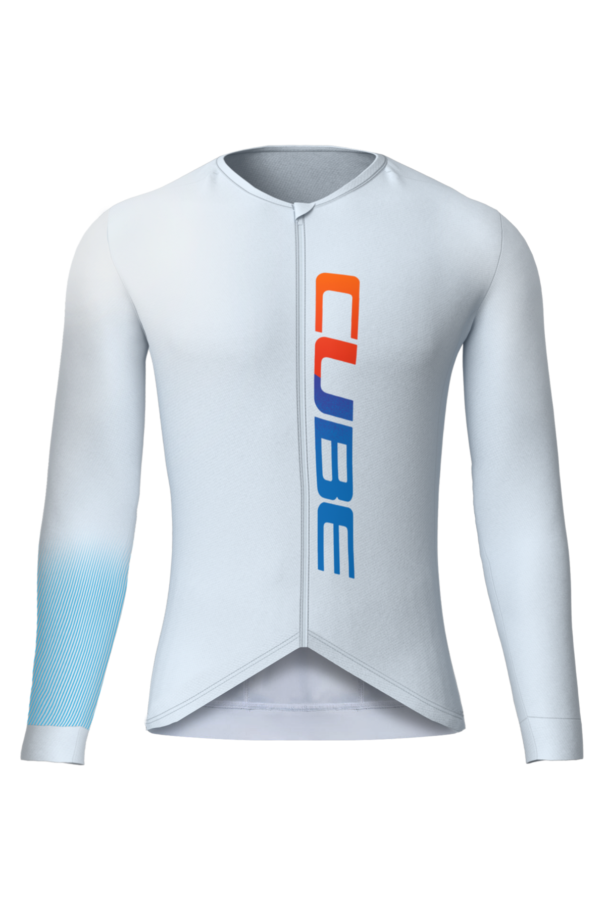 Bluza CUBE Road/Xc Uv-protection Teamline L/S Light Blue