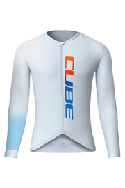 Bluza CUBE Road/Xc Uv-protection Teamline L/S Light Blue