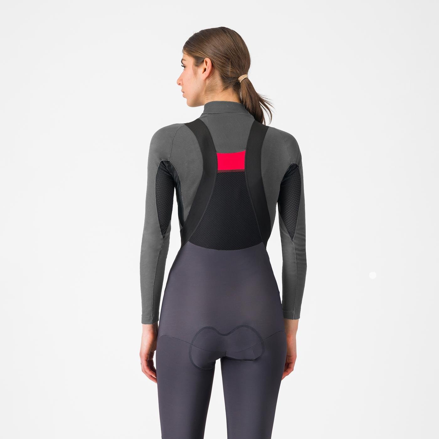 Bluza de corp Castelli Flanders 2 Warm W Gri M
