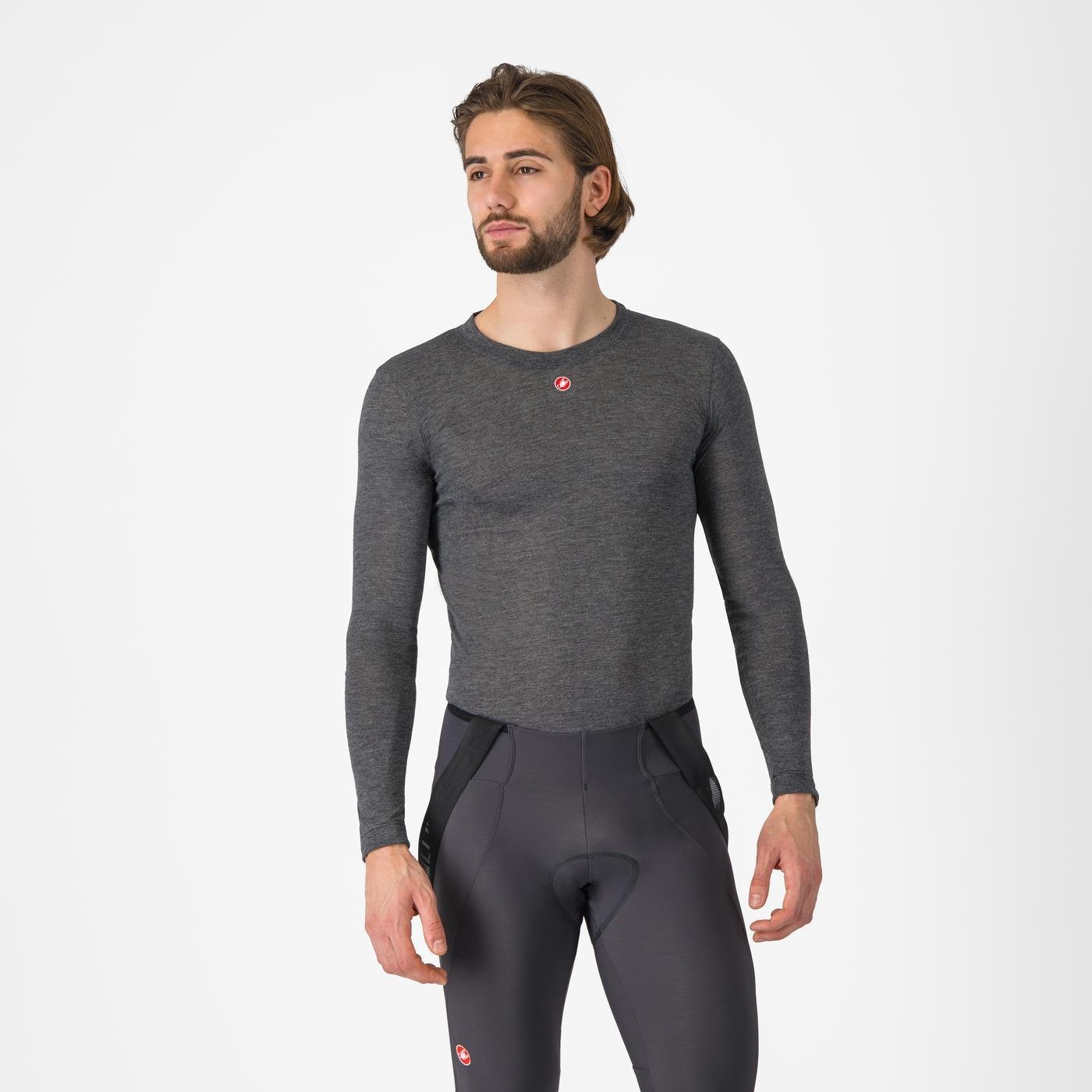 Bluza de corp Castelli Medio Gri S