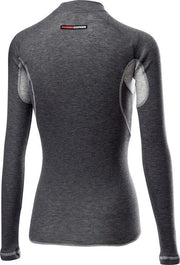 bluza de corp cu maneca lunga castelli flanders 2w warm de dama gri m