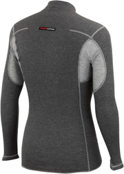 bluza de corp cu maneca lunga castelli flanders warm ls gri m