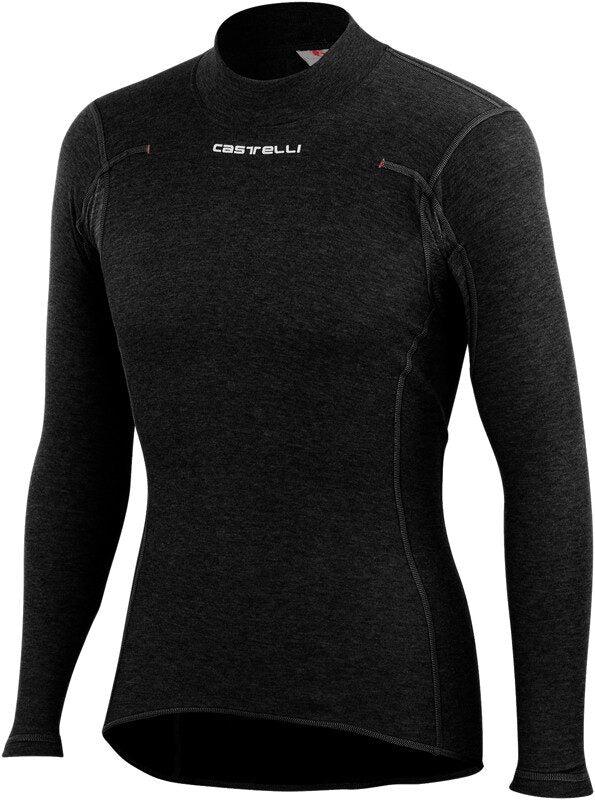 bluza de corp cu maneca lunga castelli flanders warm ls negru l