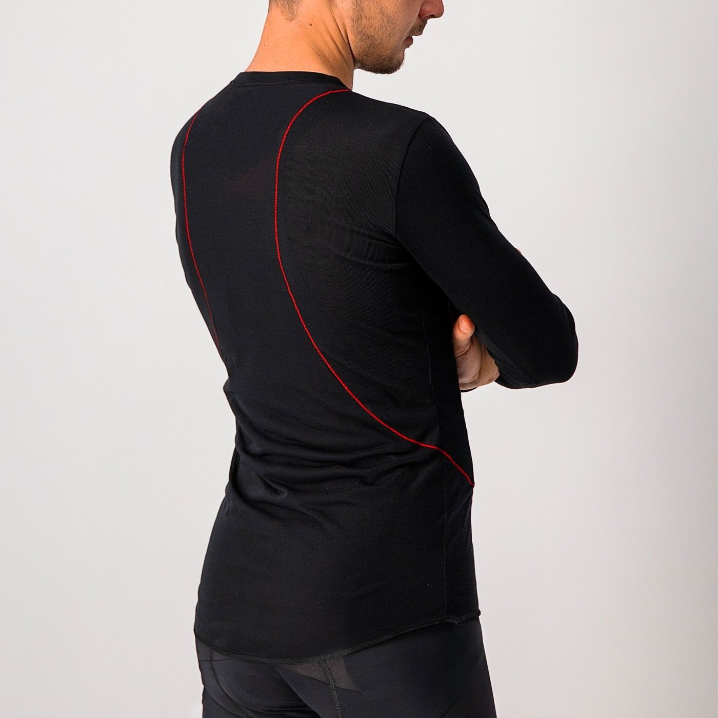 bluza de corp cu maneca lunga castelli prosecco tech ls negru s 4