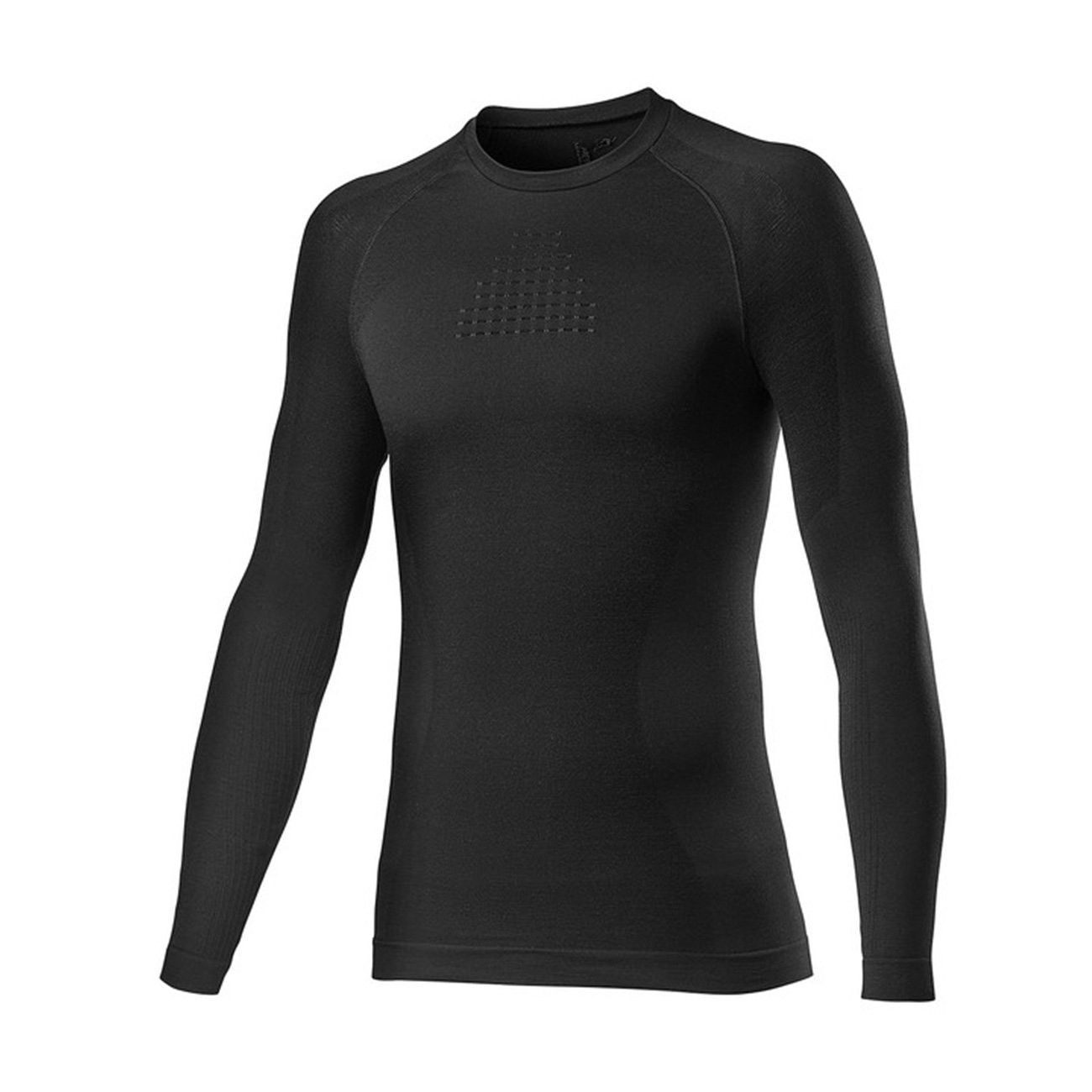bluza de corp cu maneca lunga castelli seamless base layer ls negru s m