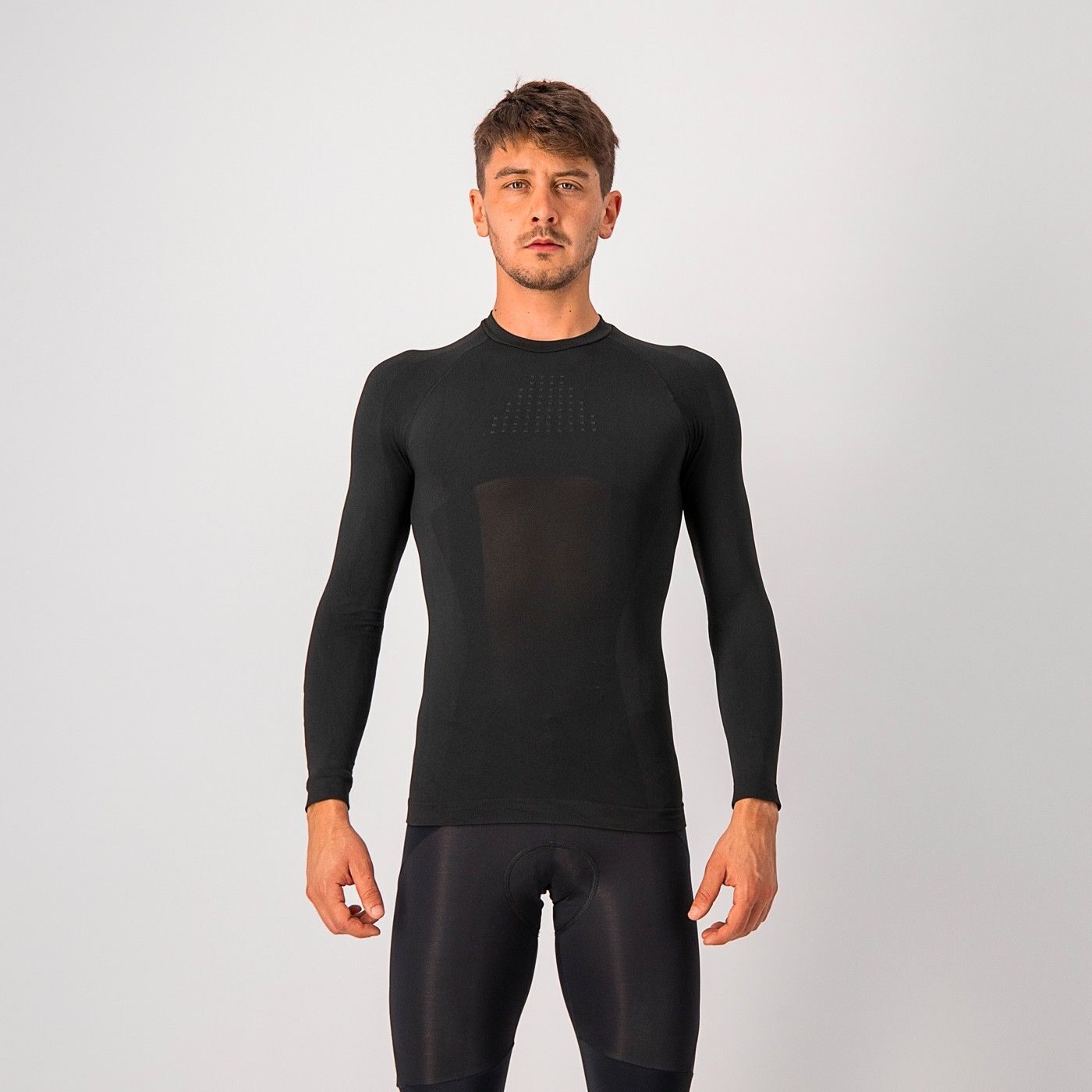 bluza de corp cu maneca lunga castelli seamless base layer ls negru xxl 1