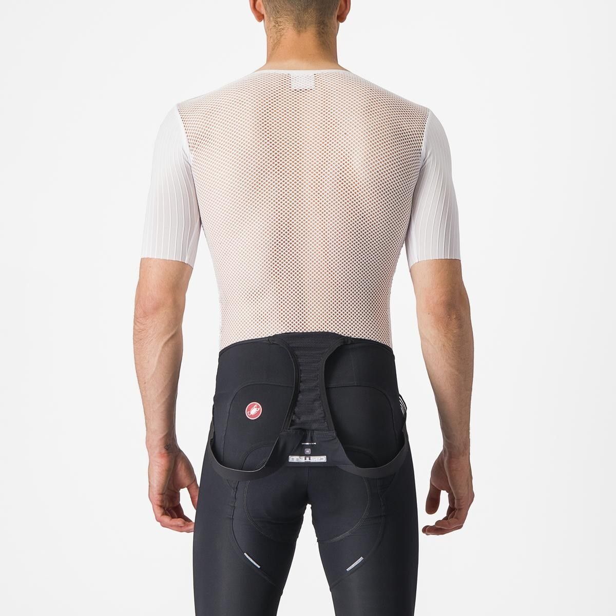 bluza de corp cu maneca scurta castelli bolero ss alb xl 1