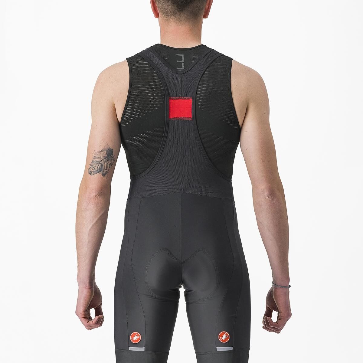 bluza de corp cu maneca scurta castelli core seamless negru s m 1
