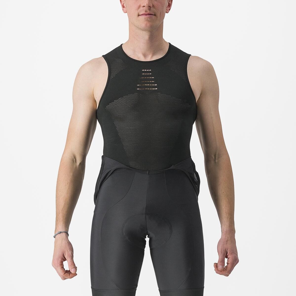 bluza de corp cu maneca scurta castelli core seamless negru xxl 3