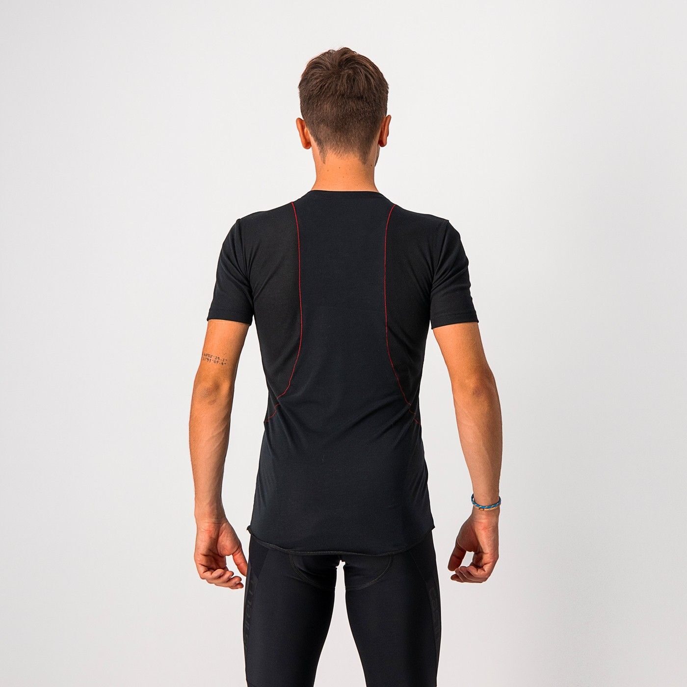 bluza de corp cu maneca scurta castelli prosecco tech ss negru xl 2
