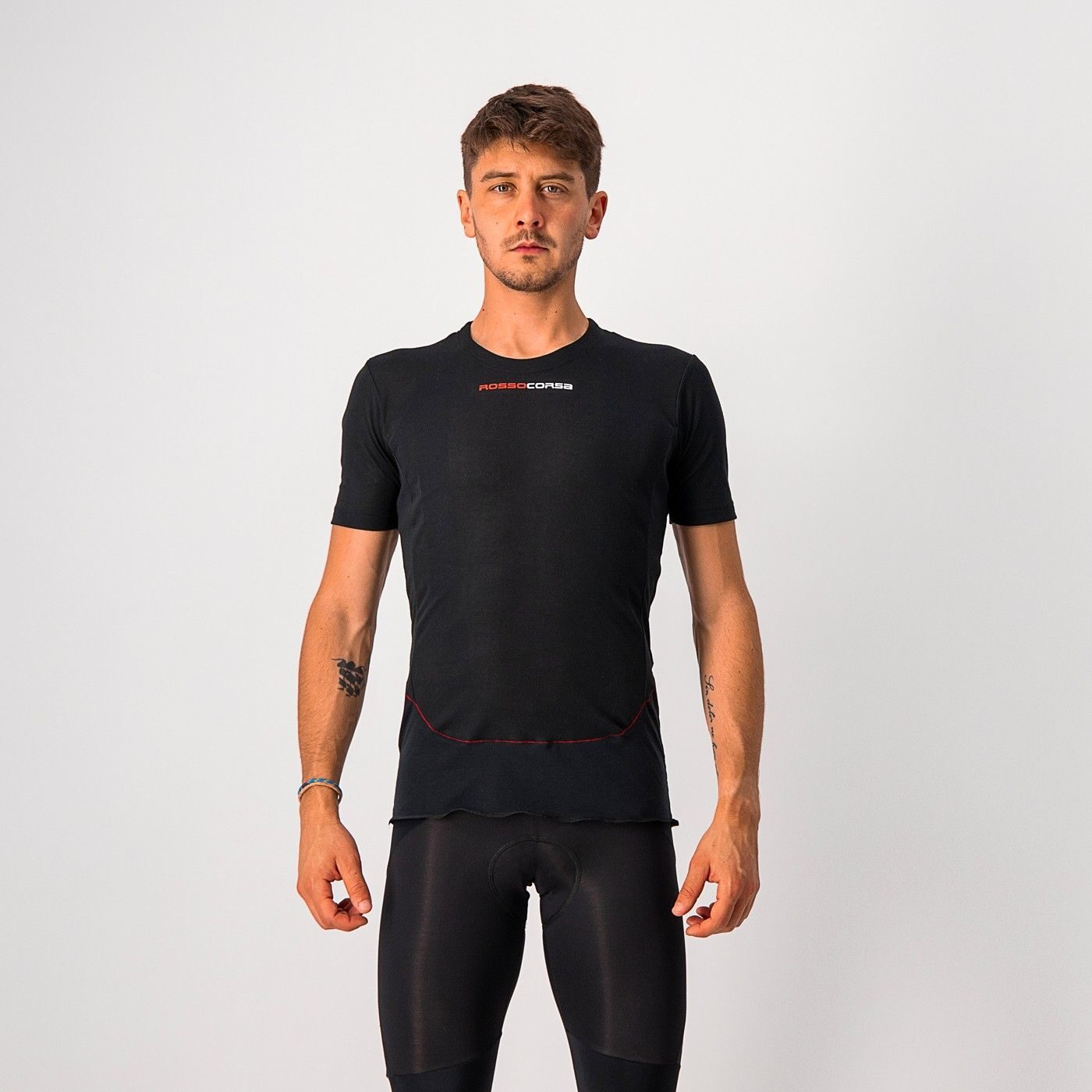 bluza de corp cu maneca scurta castelli prosecco tech ss negru xs 1