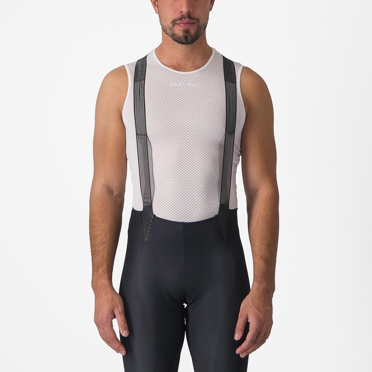 bluza de corp fara maneci castelli pro mesh 20 sl alb s 3