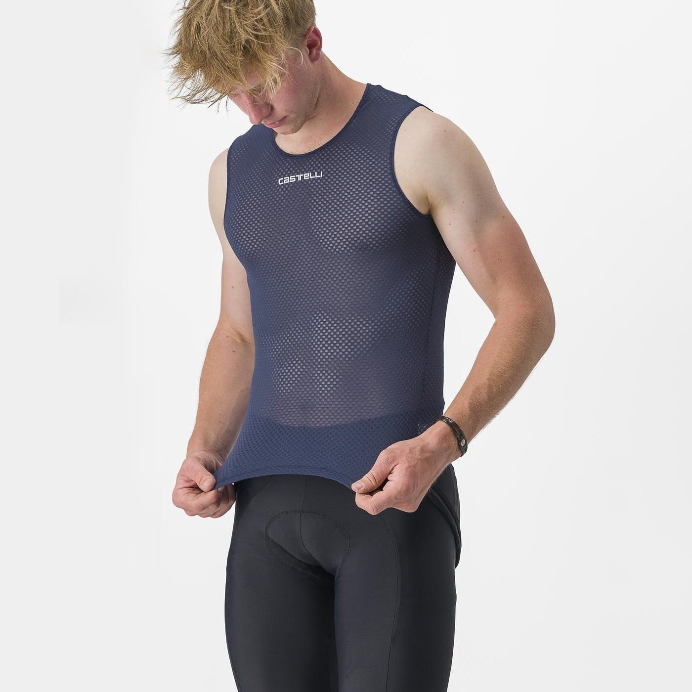 bluza de corp fara maneci castelli pro mesh 20 sl indigo l 3