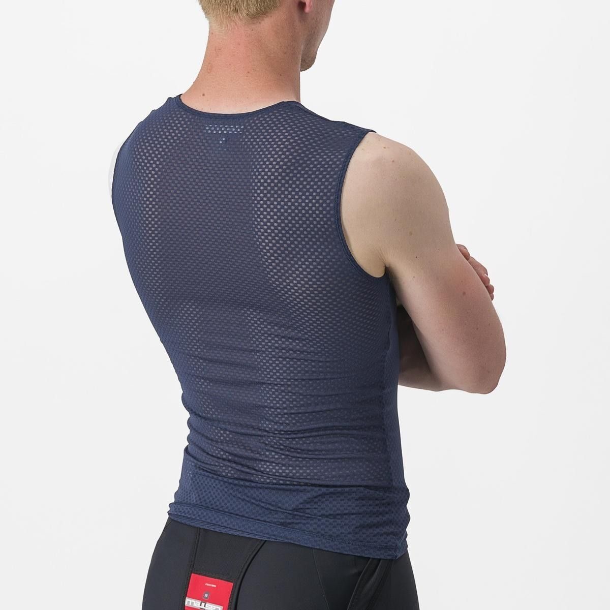bluza de corp fara maneci castelli pro mesh 20 sl indigo s 2