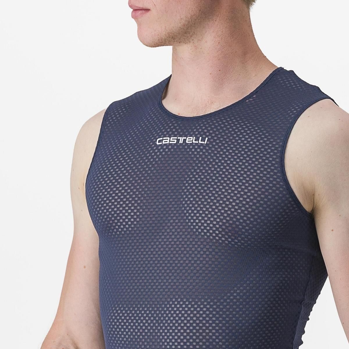 bluza de corp fara maneci castelli pro mesh 20 sl indigo s 3